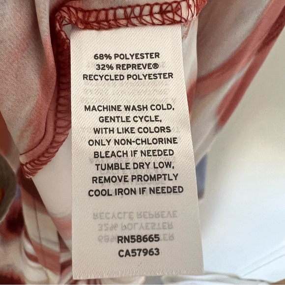 Open Edit Twist Front Abstract Print Tie Dye Maxi Dress Size XXS NWT - Picture 4 of 7